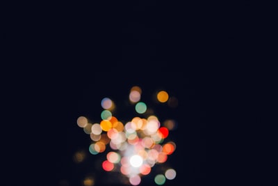 散景灯照片
